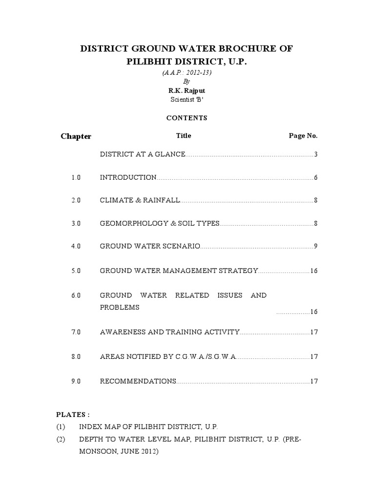 Pilibhit | PDF