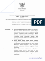 Permen Keu 195 - 2021 - Juklak Jafung Penilai Pemerintah PDF