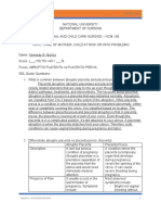 SDL Abruptio Placenta Vs Placenta Previa