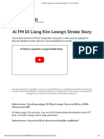 Ai FM DJ Liang Kim Loong's Stroke Story - Lee Yoong Shin PDF