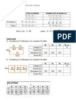 Electrical Circuit Science 8 Priyanjali