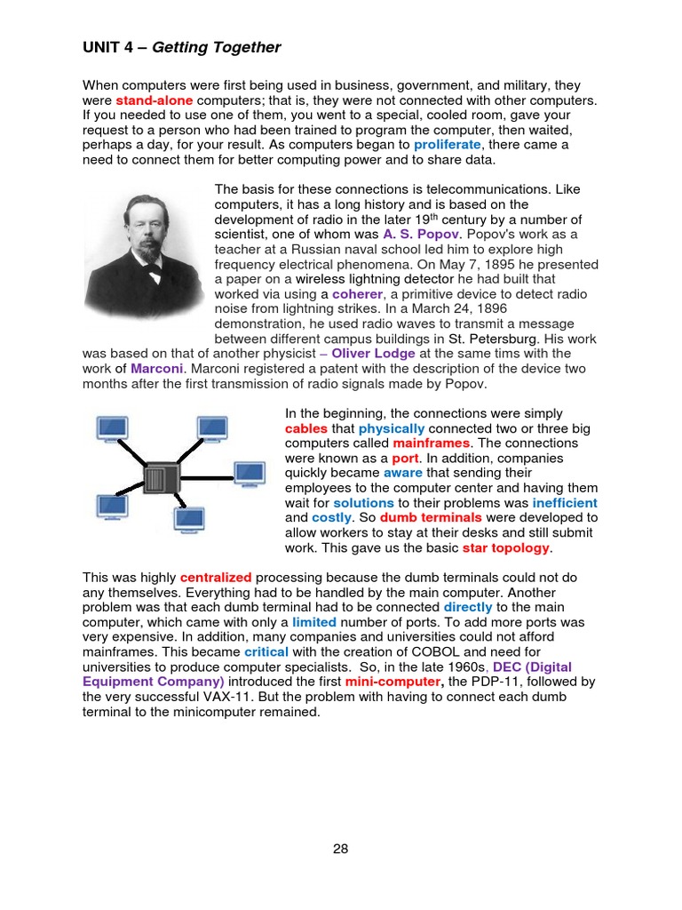 Unit4 Networks With Exercises Passive PDF Computer Network