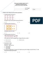 Naskah Soal Matematika Kls 1