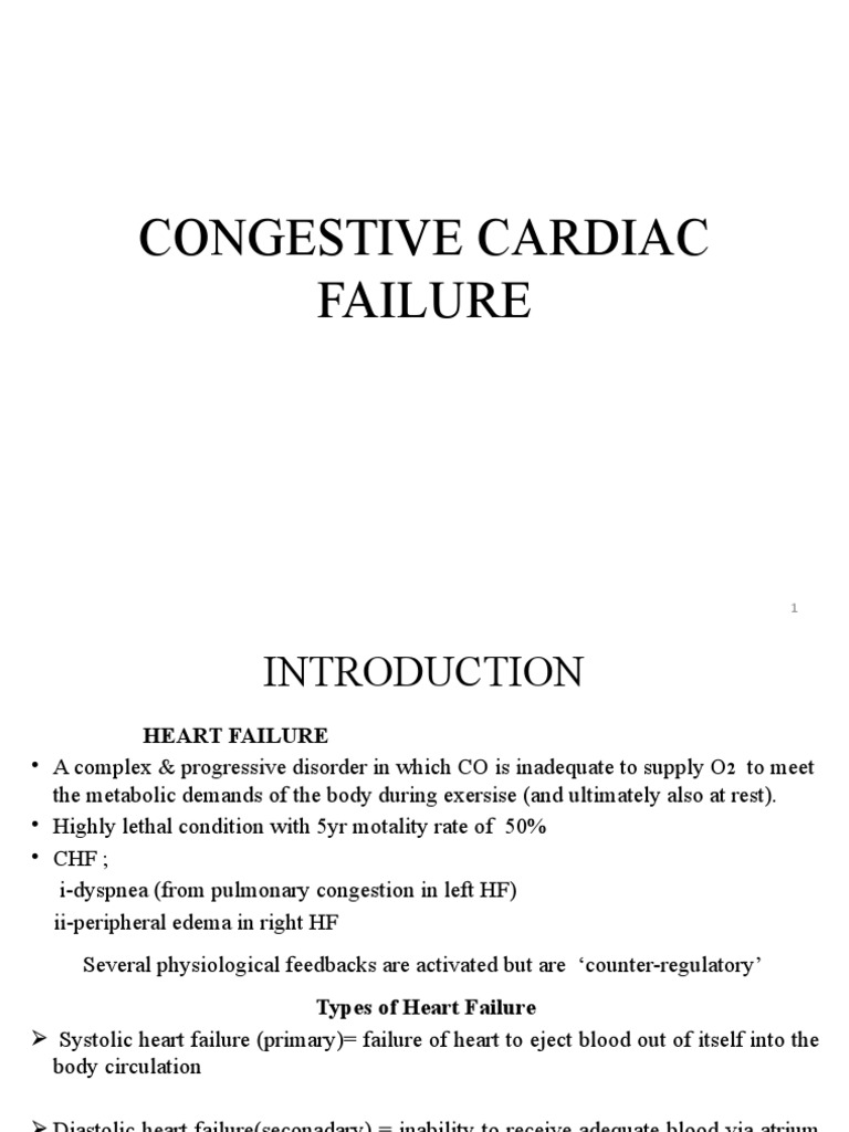 Understanding Congestive Heart Failure | PDF | Heart Failure | Heart