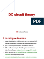 DC Circuit Theory