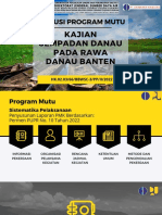 Diskusi Program Mutu Sempadan Danau V.02