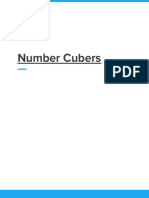 Number Cubers PDF