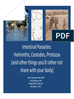 Vdocuments - MX - Intestinal Parasites Helminths Cestodes Protozoa Intestinal Parasites Helminths
