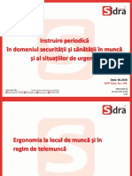 Ergonomia Locului de Munca, Masuri Preventive Coronavirus PDF