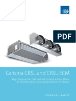 CRSL Fan Coil Units with EC Motors