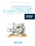 Reconstruction of Nahr El-Bared Camp & Unrwa Compound: Progress Report