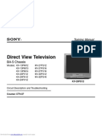 Sony - ctv-27 - kv13fm12 TM