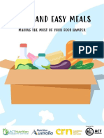 Quick and Easy Meals Cookbook PDF