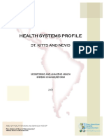 Health System Profile-Saint Kitts Nevis 2008