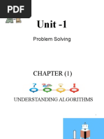 CH 1 UnderstandingAlgorithms Updated