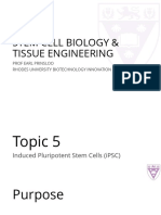 Topic 5 - Induced Pluripotent Stem Cells