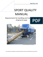 Volvo - Transport Quality Manual - 2014-07-04