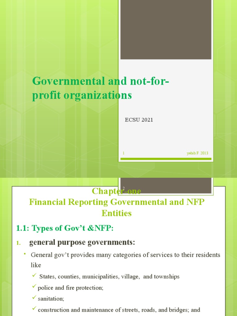 Characteristics Of Non Governmental Organizations Pdf