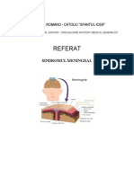 Sindromul Meningeal