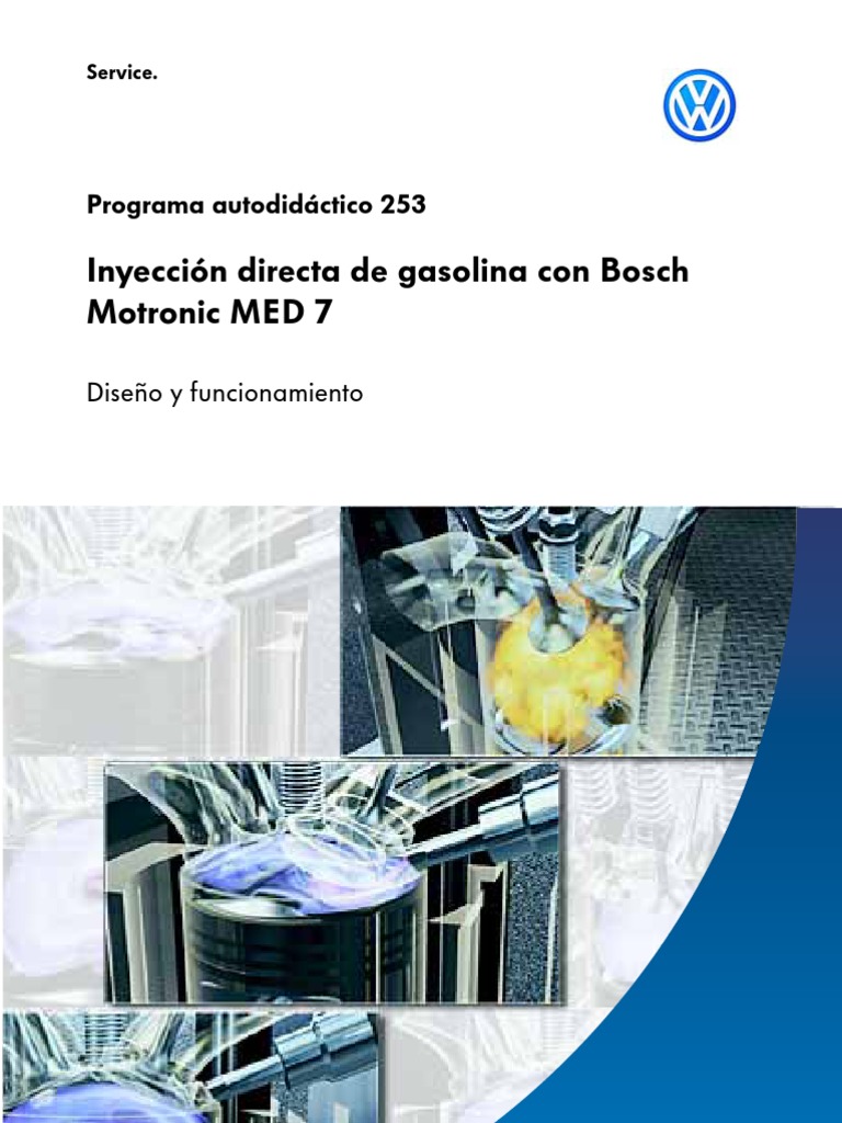 Inyección Directa de BOSCH Motronic MED-7 | PDF | Acelerador | Esfuerzo ...