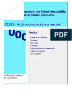 PAC 3 - de L'encàrrec Polític I Institucional Al Treball Educatiu