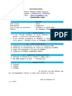 Mon CV