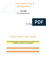 Transmission Lines Part 1 (TL Theory)