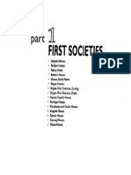 First Societies