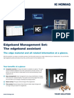 OnePager Edgeband Management Set en