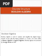 Lecture #6 - Boolean Algebra