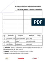 Matriz GUT para priorização estratégica