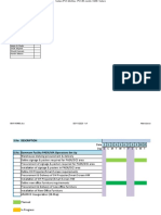 Excel Timeline - Template