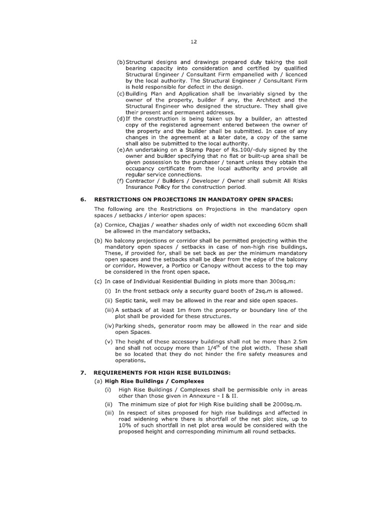 G.O 168 - Building Rules-3 PDF | PDF