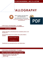 Mec 016 Crystallography - 4.2