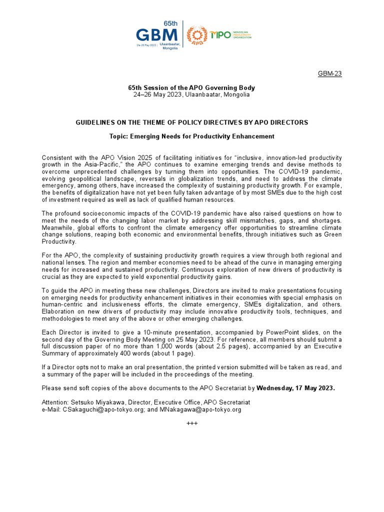 07-guidelines-on-the-theme-of-policy-directives-by-apo-directors-65th