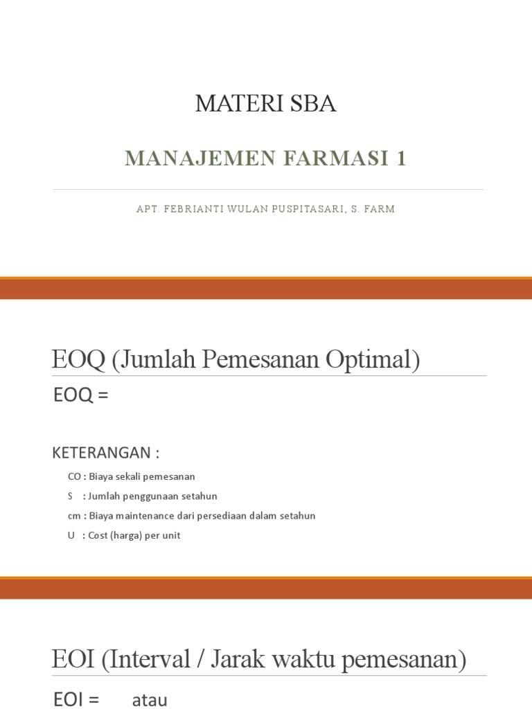 Materi Sba Pdf