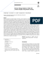 Temporal Land-Use Land-Cover Change Analysis in Kotla Sub-Watershed of Rupnagar District Punjab Using Remote Sensing and GIS