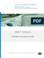 User's Manual - Synthetic Μooring Ropes