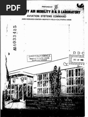 ADA033425 | PDF | Airfoil | Lift (Force)