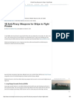 18 Anti-Piracy Weapons For Ships To Fight Pirates PDF