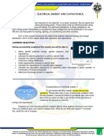 Module 2 - Electrical Energy and Capacitance