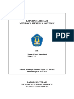 LAPORAN LITERASI MEMBACA FIKSI DAN NONFIKSI. Ke 3