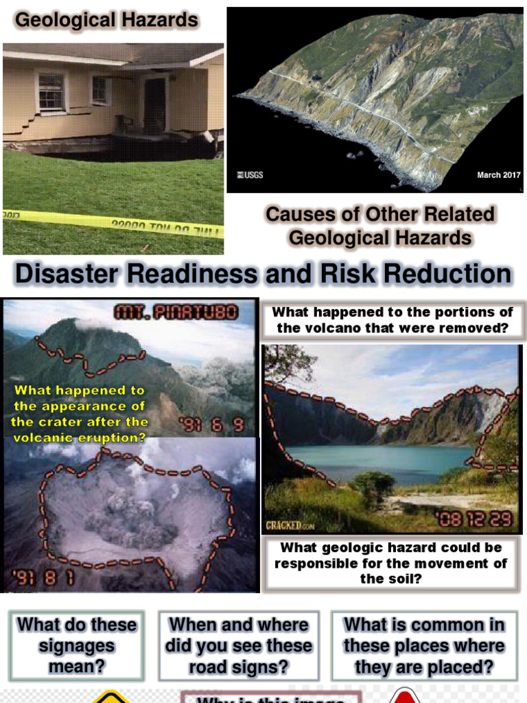Geological Hazards: Landslides & Sinkholes | PDF | Landslide | Sinkhole
