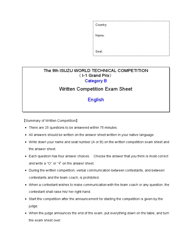 Test 6 2014 I 1gp Written Exam Sheet En Explanation B