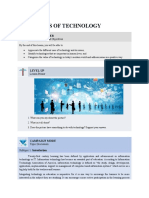 Module 3 - Lesson 9 Dimensions of Technology