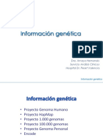 Informacion Genetica.