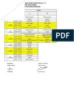 JADWAL PENILAIAN AKHIR SMK SANTA MARIA