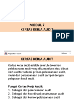 Modul 7 Working Paper Audit