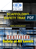SCAFFOLDING SAFETY TRAINING
