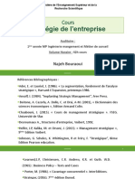 Chapitre Introductif Strat¿ Gie de L'entreprise PDF